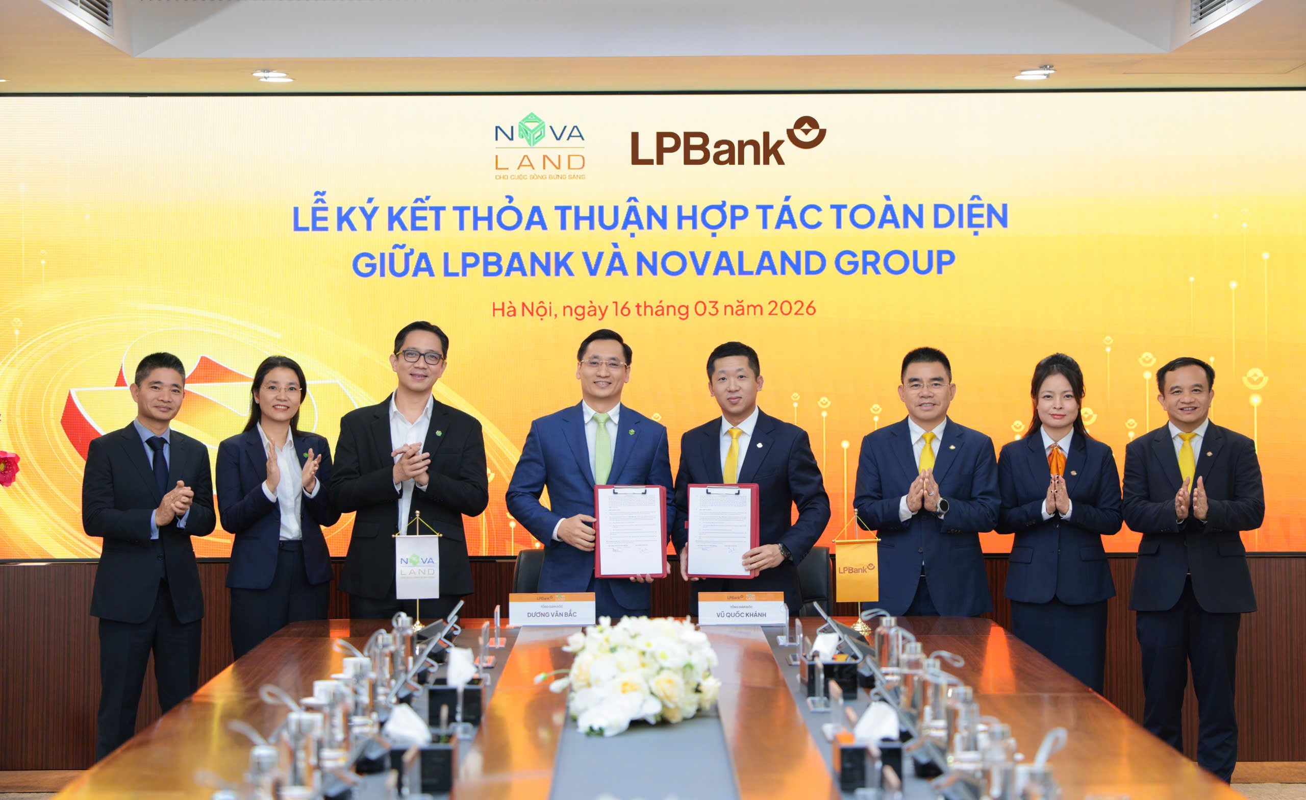 LPBank và Novaland ký kết thỏa thuận hợp tác toàn diện