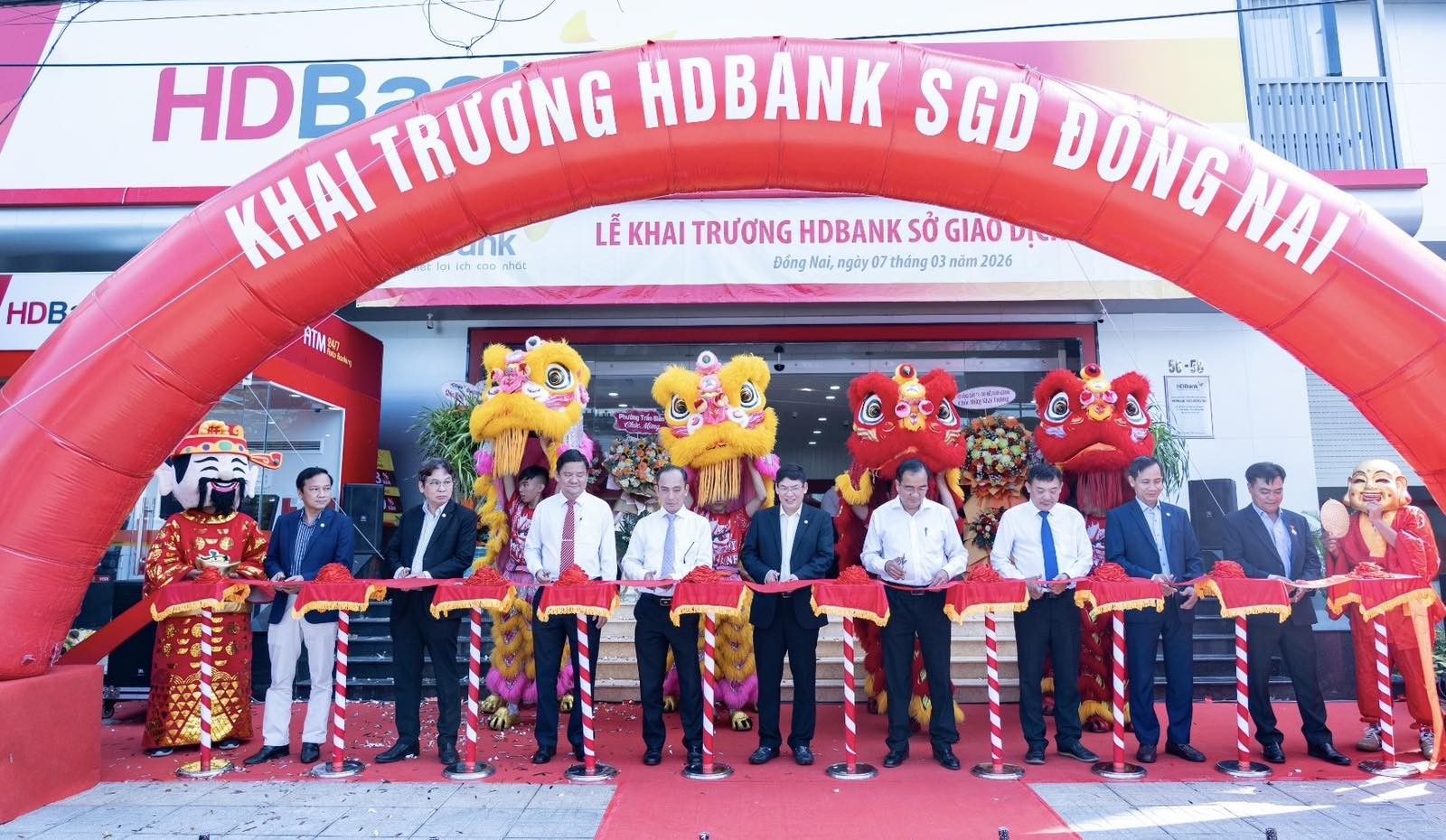 HDBank Sở Giao dịch Đồng Nai khai trương trụ sở mới, tăng cường phục vụ trung tâm công nghiệp phía Nam