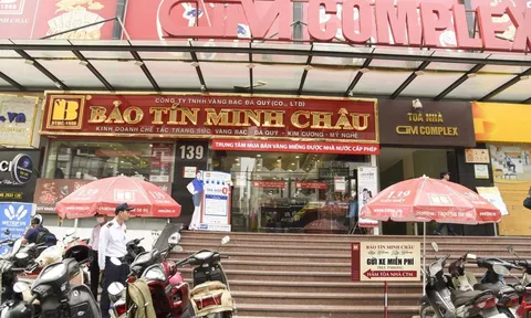 Bảo Tín Minh Châu bị phát hiện vi phạm trong hoạt động kinh doanh vàng