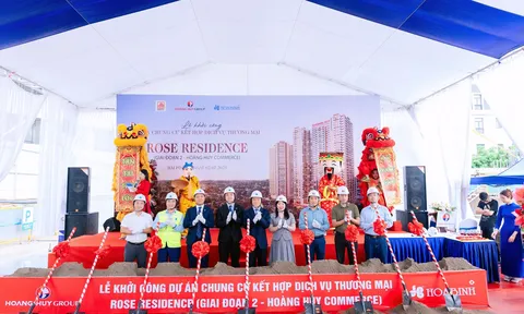 Khởi công dự án chung cư thương mại cao cấp Rose Residence thu hút đầu tư lớn tại Hải Phòng