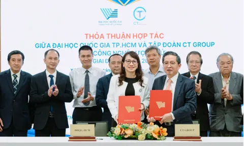 CT Group và ĐHQG-HCM bắt tay phát triển công nghệ chiến lược quốc gia, tài trợ 100 tỷ đồng cho đào tạo nhân lực