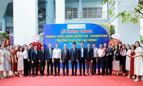 Đại học Lạc Hồng: Khánh thành Phòng thực hành Quản trị -Marketing