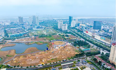 Cận cảnh khu đất vàng cuối cùng tại Ciputra đang chuẩn bị khởi công dự án hàng hiệu quy mô bậc nhất Thủ đô