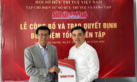 Tạp chí điện tử Sở hữu Trí tuệ và Sáng tạo có Tổng Biên tập mới